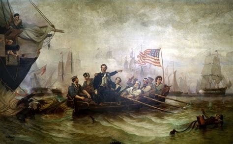 The Battle of Lake Erie, War of 1812 .